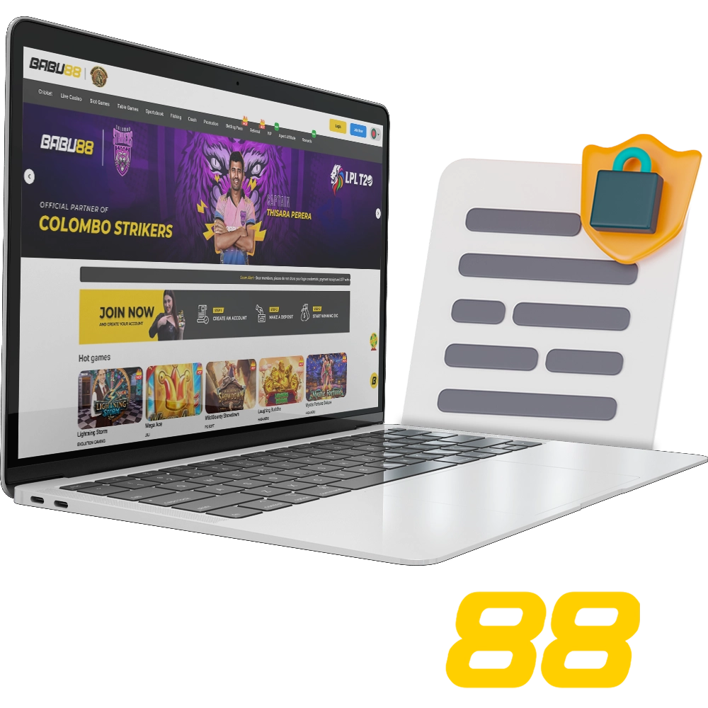 Babu88 is responsible for the privacy policy of its players.