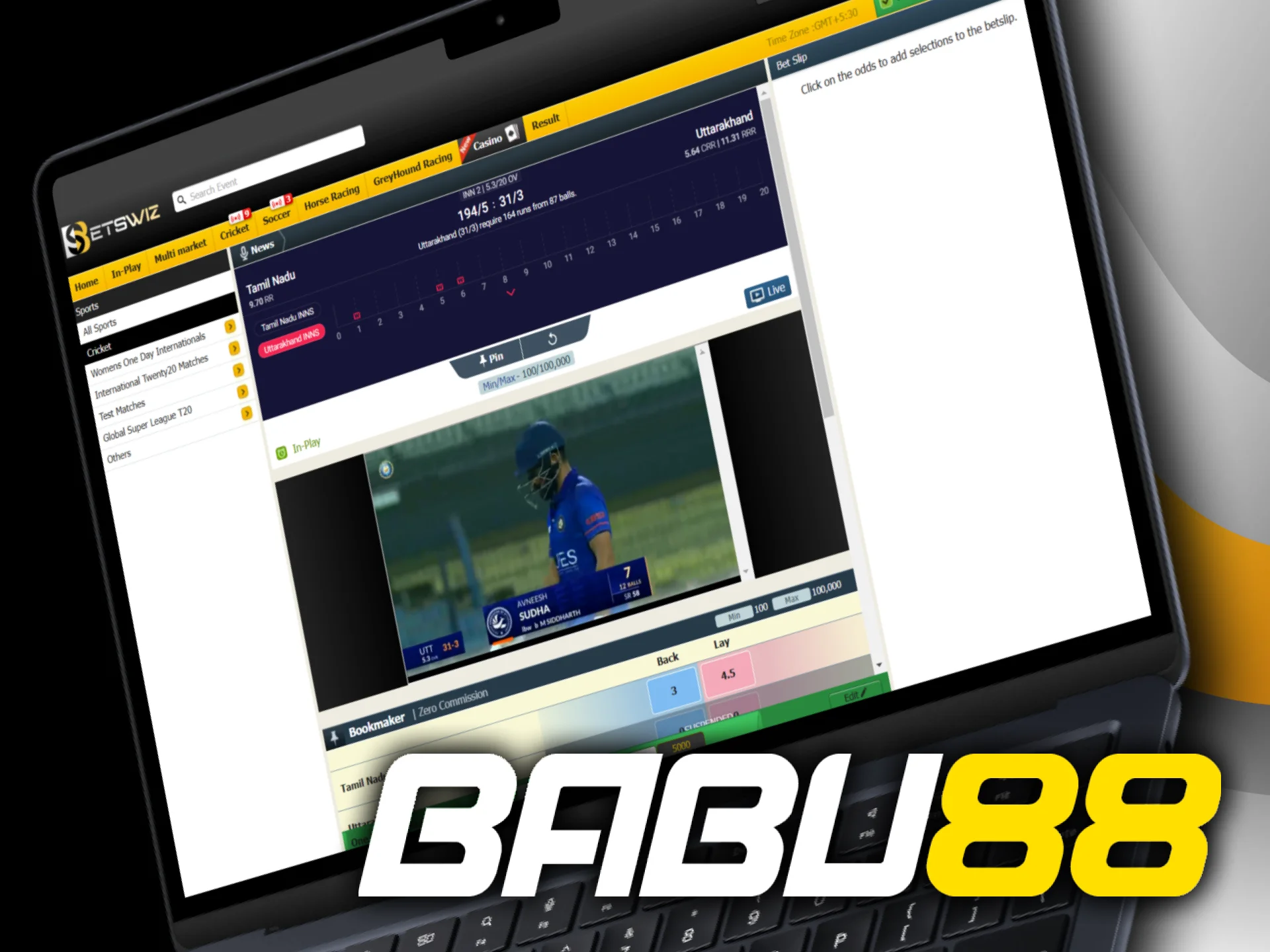 Attempt live betting on cricket on the Babu88 platform.