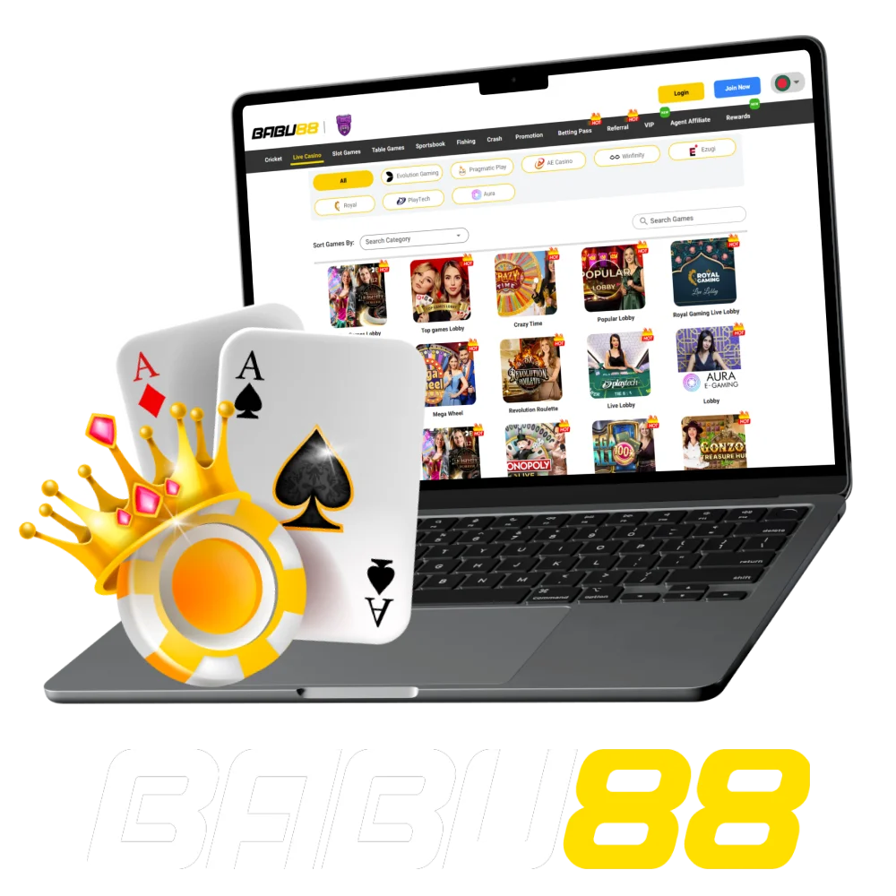 Explore the world of Babu88 Live Casino.