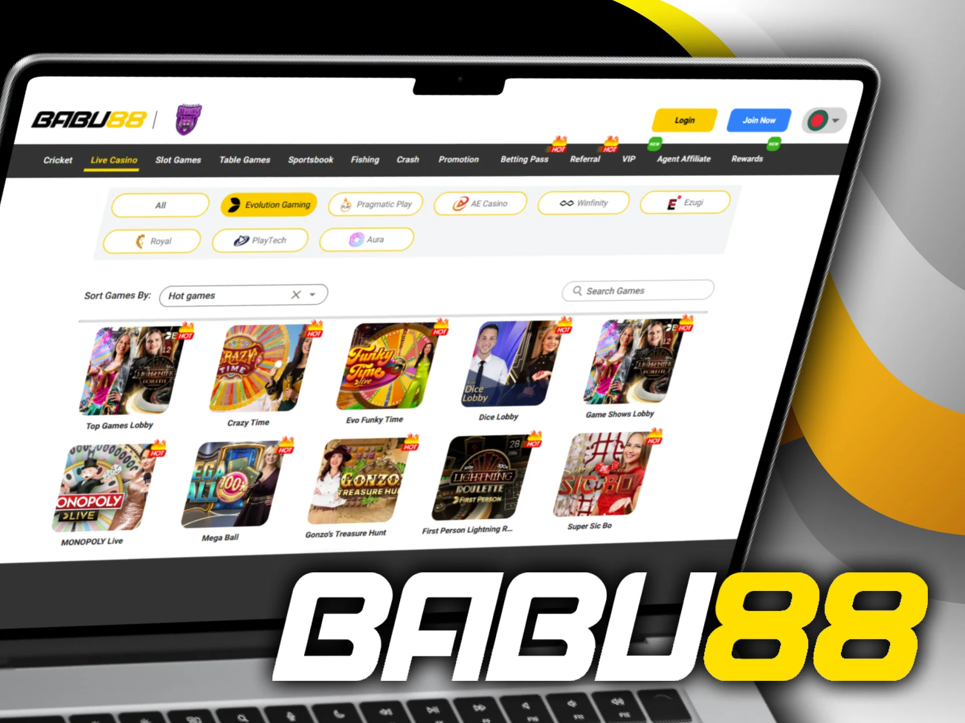 The Babu88 live casino section is a veritable cornucopia of fun.